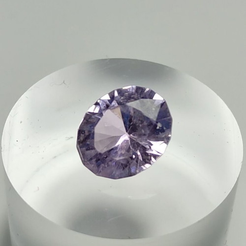 Kunzite 5.84 carats new, mixed oval cut, pink-lilac