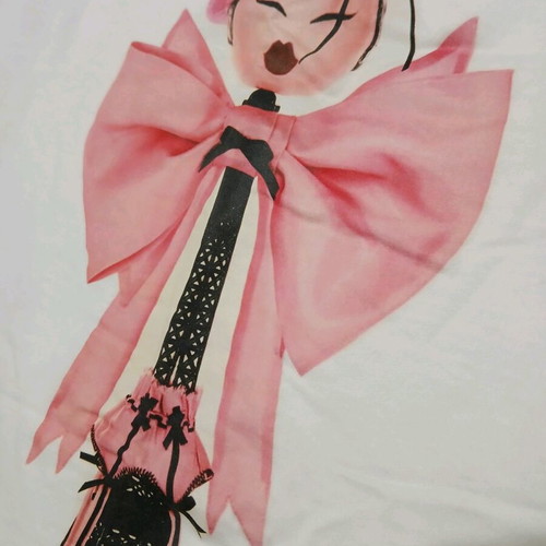 Manolo white T shirt with print like new