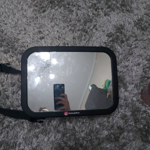 Petite&Mars baby car mirror used with scratches