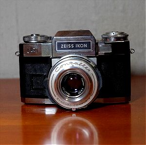 Zeiss Ikon Contaflex Film Camera 50mm/2.8 Carl Zeiss Tessar - Vintage 1960s