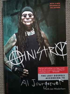 Ministry Al Jourgensen autobiography book like new, English