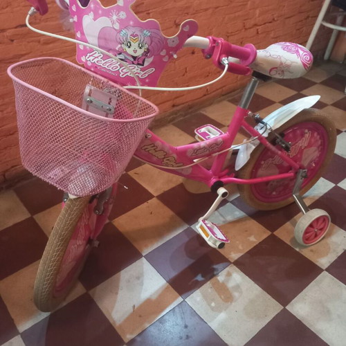 Hello Girl Bicycle used with Training Wheels for Girls
