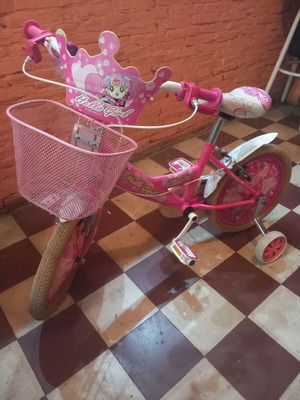 Hello Girl Bicycle used with Training Wheels for Girls