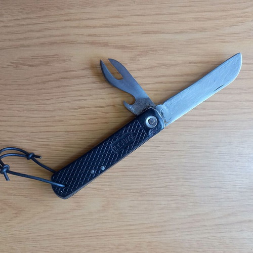 Greek Army Folding Knife 1973 used