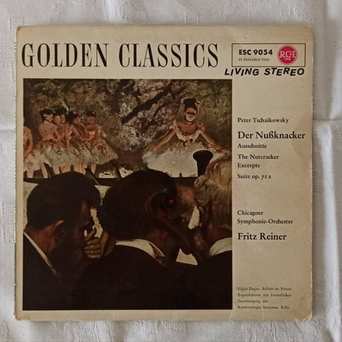 Pack of 9 authentic 45 RPM vinyl records classical music used