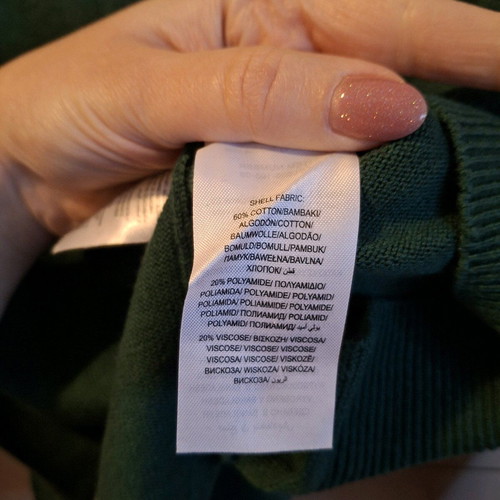 Funky Buddha green cypress turtleneck like new