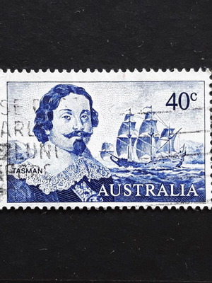 Γραμματόσημο Australia 1966 40c Famous Seafarers Abel Tasman σαν καινούργιο
