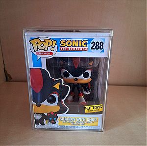 Sonic Funko Pop Shadow with Chao (Hot Topic Exclusive)