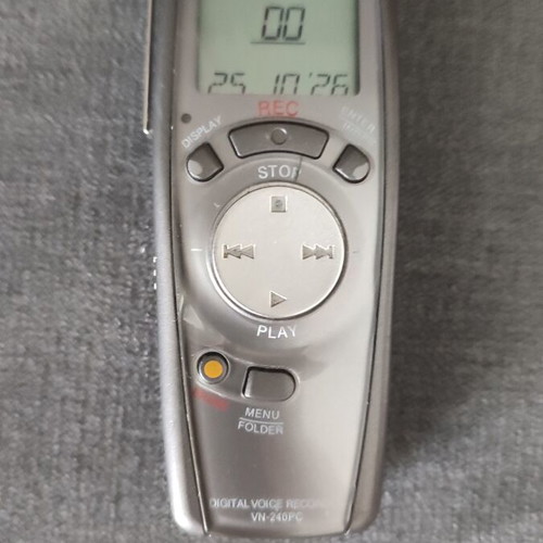 Olympus Digital Voice Recorder used, journalist model