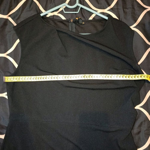 Shein black midi dress like new, size XXL