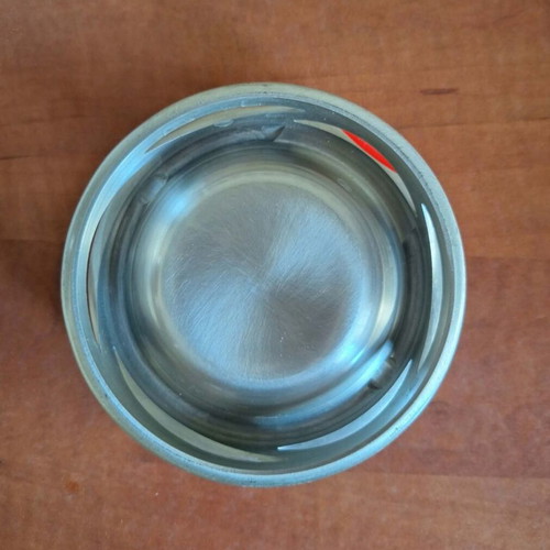 Marlboro vintage metal ashtray with lid used