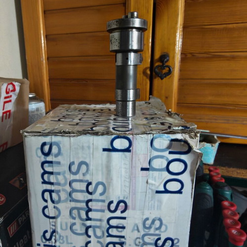 Boubus cams upgraded camshaft for air-cooled Vespa Piaggio Aprilia Derbi models