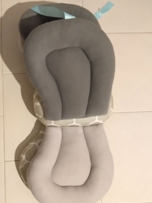 Lazarid nursing pillow grey used with repair
