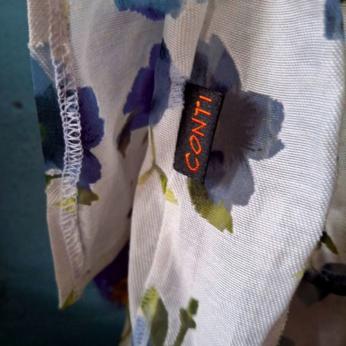 Mama Conti luxury floral summer dress, size M