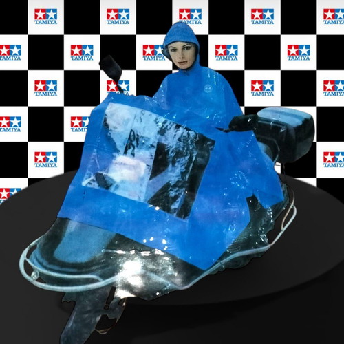 Waterproof hood motorcycle cover new with light transparency