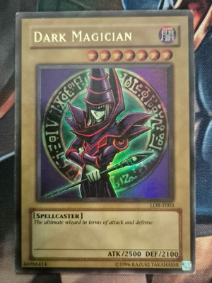 Dark Magician LOB μεταχειρισμένη κάρτα Yu-Gi-Oh!