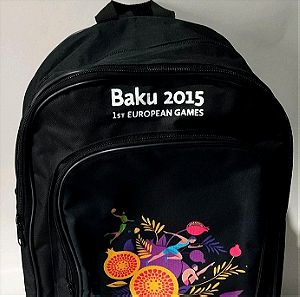 Baku Azerbaijan 2015 European games τσάντα πλάτης promo