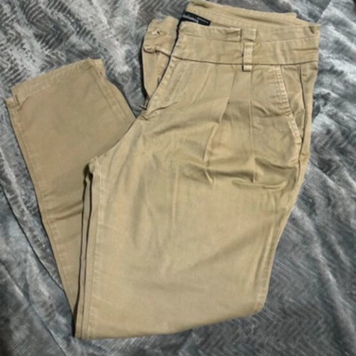 Stradivarius beige office pants like new with fitted cut