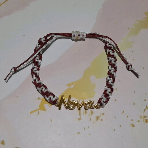 Martaki bracelet handmade with gold godmother charm new