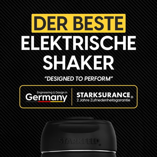 Starkshake V4 electric protein shaker new with USB-C