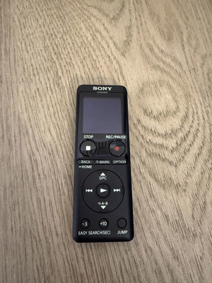 Sony ICD-UX570 ψηφιακός ψηφιακός καταγραφέας φωνής 4GB σαν καινούργιο, μαύρος