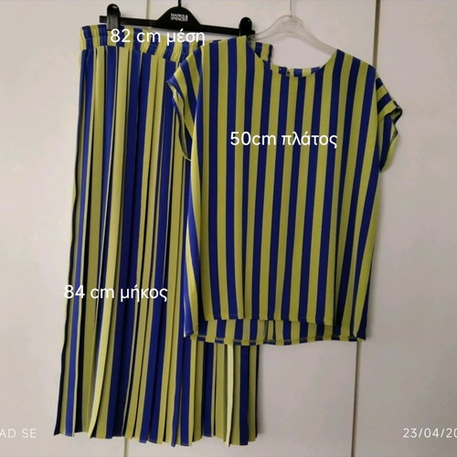 Summer Set like new with pleated skirt