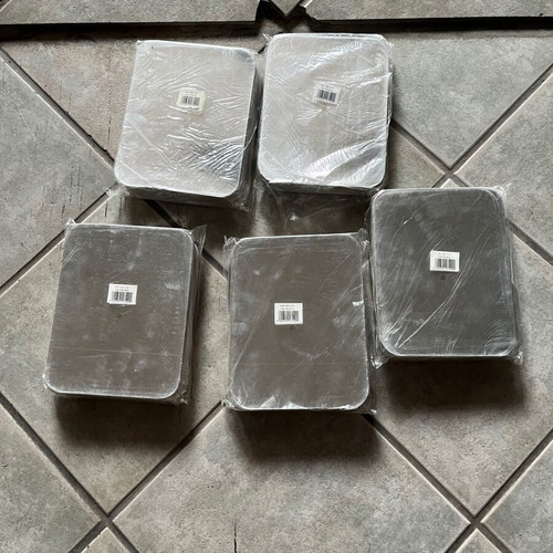 Paper Lid for Aluminum Container No 129, pack of 5, 100 pcs
