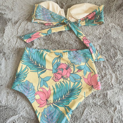 Vassia Kostara bikini small, like new, strapless top