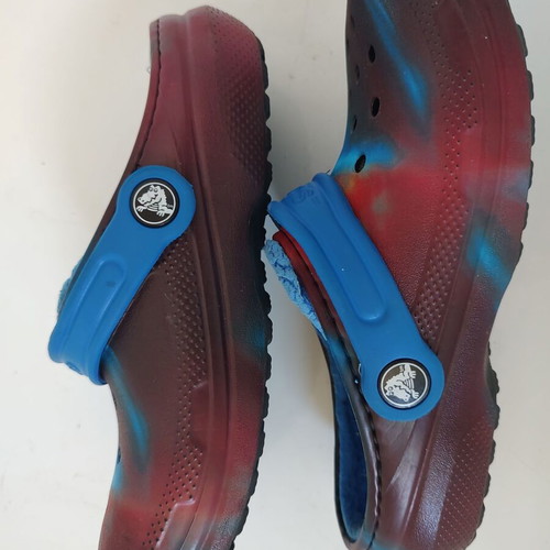 Crocs Classic Lined children's clogs like new, size 33-34, multicolor