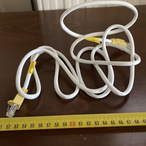 Ethernet cable 2m like new, probably cat5