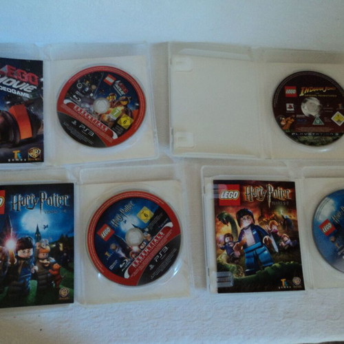 PS3 and PC games used, pack of 12 including Lego and Infamous