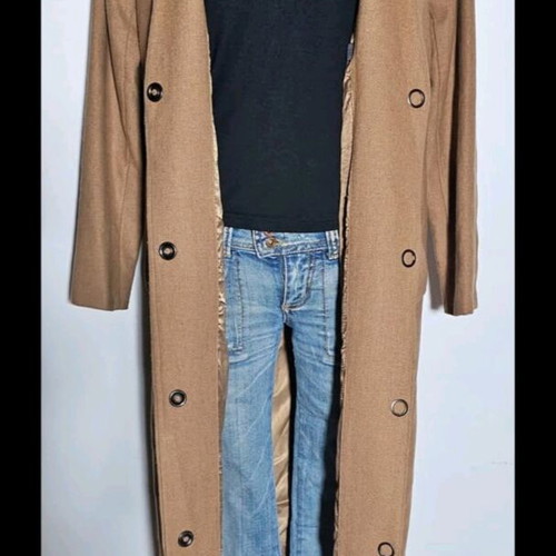 Vintage Minimum wool blend long coat like new, camel color