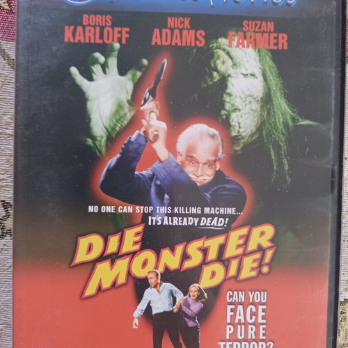 Die Monster Die DVD used, with Greek subtitles, sci-fi thriller horror