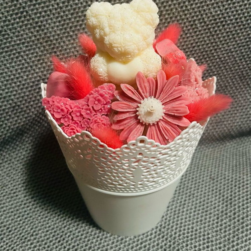 Soy wax candle bouquet new