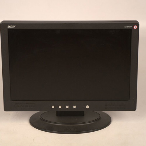 Acer AL1913W 19″ LCD monitor used, functional