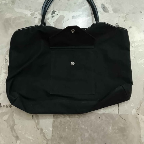 Beach bag hand black like new