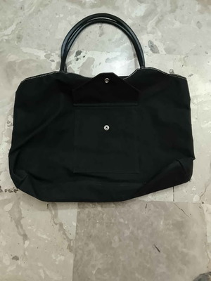Beach bag hand black like new