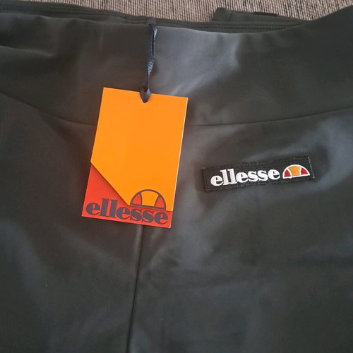 Ellesse sports leggings long new, black, size L 40