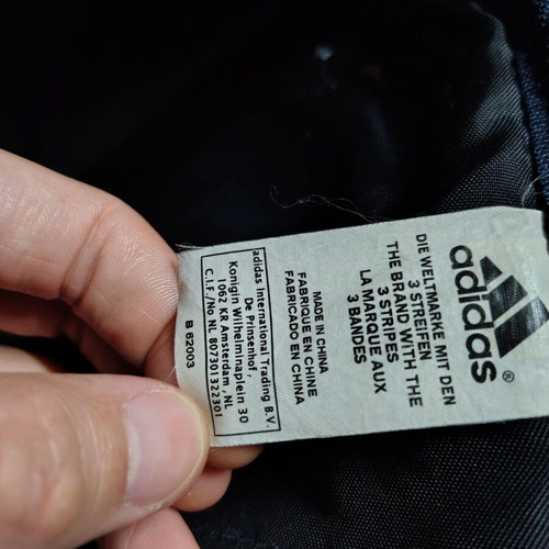 Adidas backpack like new, black and grey