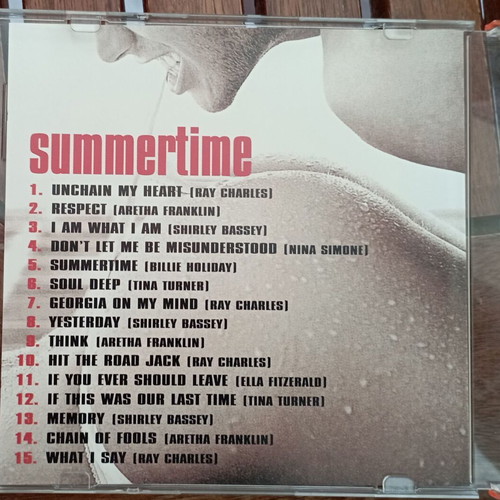 Summertime music CD like new