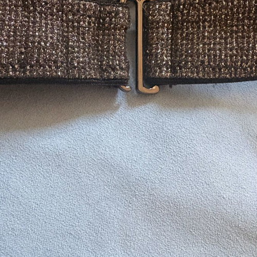 Bikini set like new, size M/L, black and silver
