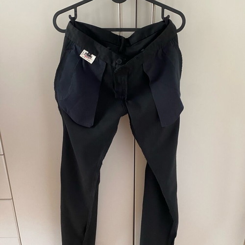 Miss Sixty Killah Black Tuxedo Stripe Pants like new, low rise, size 7XL