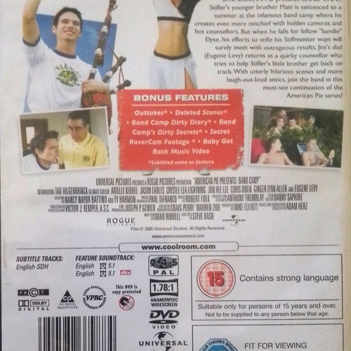 PACKAGE 3 DVD AMERICAN PIE