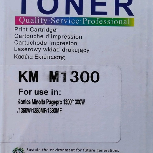 Toner Konica Minolta KM M1300 1350W 1380MF 1390MF new, black