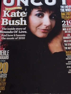 Uncut magazine issue 157 with Kate Bush used, cover wear