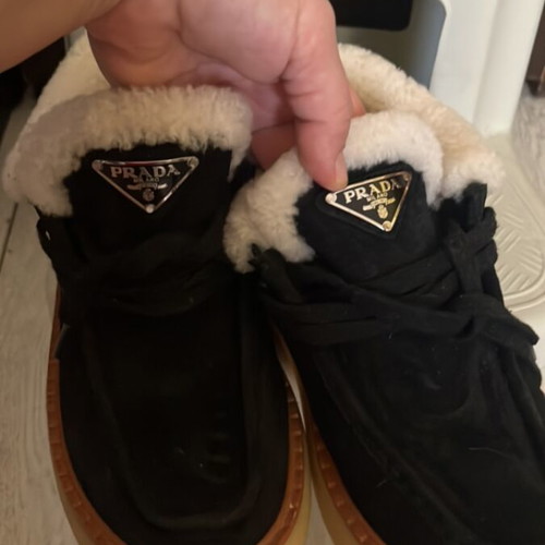 Prada shoes like new, size 39, black and beige