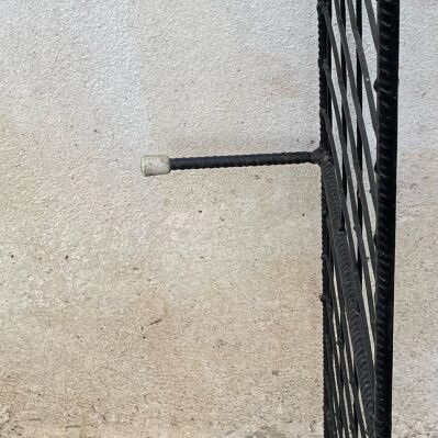 Metal rack like new, dimensions 90x37x16