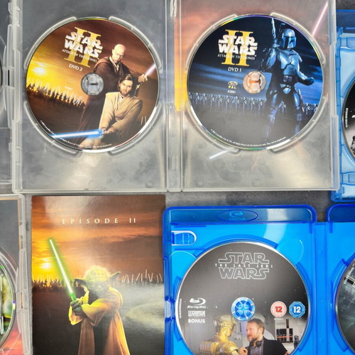 Star Wars DVD & Blu-ray Collection like new with subtitles