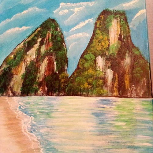 Painting on canvas like new