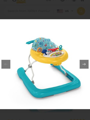 Baby walker model Baby Einstein submarine like new